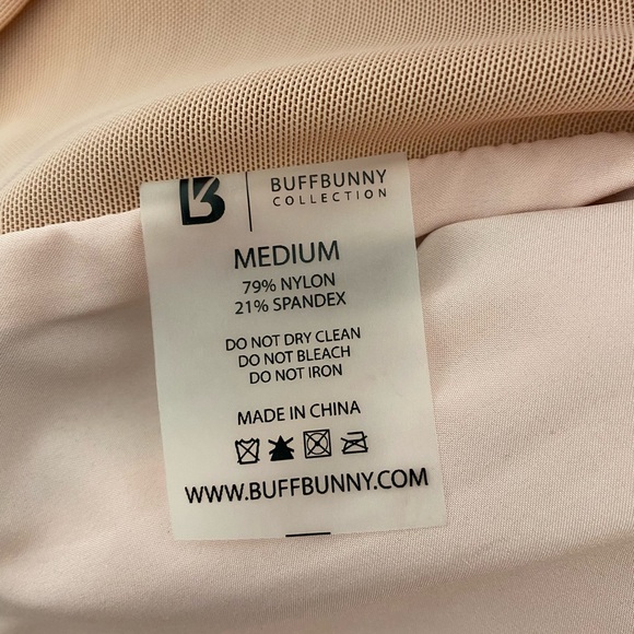 🆕 Buffbunny Faux Leather Moto Quilted Mesh Inset Full Zip Jacket Size M Pink - Picture 9 of 12